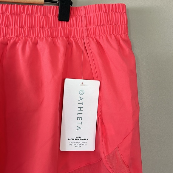 Athleta Mesh Run Racer Short 4” sz XL NWT - Picture 2 of 9